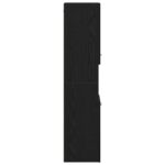 vidaXL Kúpeľňová skriňa Čierny dub 30 x 30 x 130 cm Kompozitné drevo – Obrázok 8