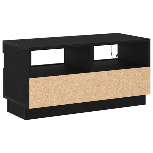 862566_6.jpg vidaXL TV skrinka s LED osvetlením, čierny dub, 80x35x40 cm, kompozitné drevo – Obrázok 6