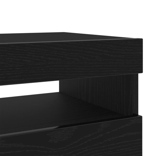 862566_9.jpg vidaXL TV skrinka s LED osvetlením, čierny dub, 80x35x40 cm, kompozitné drevo – Obrázok 9