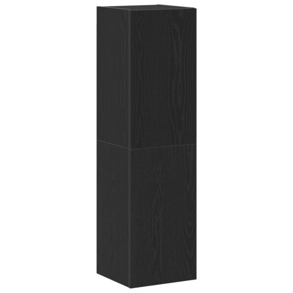 862572_5.jpg vidaXL TV skrinka čierna dub 30,5x30x110 cm z inžinierskeho dreva – Obrázok 5