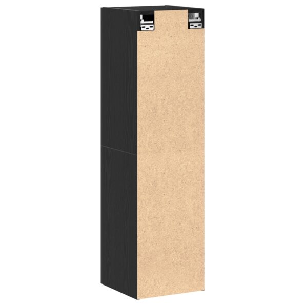 862572_6.jpg vidaXL TV skrinka čierna dub 30,5x30x110 cm z inžinierskeho dreva – Obrázok 6