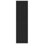 vidaXL TV skrinka čierna dub 30,5x30x110 cm z inžinierskeho dreva – Obrázok 7