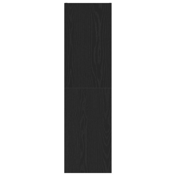 862572_7.jpg vidaXL TV skrinka čierna dub 30,5x30x110 cm z inžinierskeho dreva – Obrázok 7