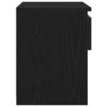 vidaXL Nočné stolíky 2 ks Čierne Dub 40x30x39 cm Kompozitné drevo – Obrázok 9