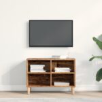 vidaXL TV kabinet so starou drevenou nohou 69.5x30x50 cm – Obrázok 4