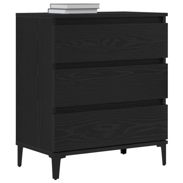 862596_3.jpg vidaXL Servírovacia skriňa Čierny dub 60x35x70 cm Kompozitné drevo – Obrázok 3