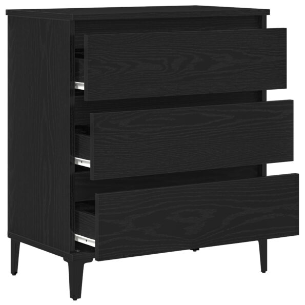 862596_5.jpg vidaXL Servírovacia skriňa Čierny dub 60x35x70 cm Kompozitné drevo – Obrázok 5