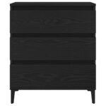 vidaXL Servírovacia skriňa Čierny dub 60x35x70 cm Kompozitné drevo – Obrázok 7