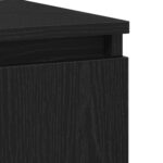vidaXL Servírovacia skriňa Čierny dub 60x35x70 cm Kompozitné drevo – Obrázok 9