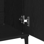 vidaXL Servírovacia skriňa Čierny dub 104x35x70 cm z inžinierskeho dreva – Obrázok 10