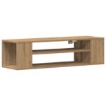 vidaXL TV skrinka artisian oak 100 x 30 x 26,5 cm Kompozitné drevo – Obrázok 2