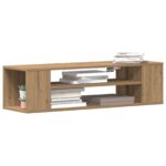 vidaXL TV skrinka artisian oak 100 x 30 x 26,5 cm Kompozitné drevo – Obrázok 3