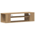 vidaXL TV skrinka artisian oak 100 x 30 x 26,5 cm Kompozitné drevo – Obrázok 5