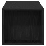 vidaXL TV skrinka Čierny dub 100 x 30 x 26,5 cm Kompozitné drevo – Obrázok 7