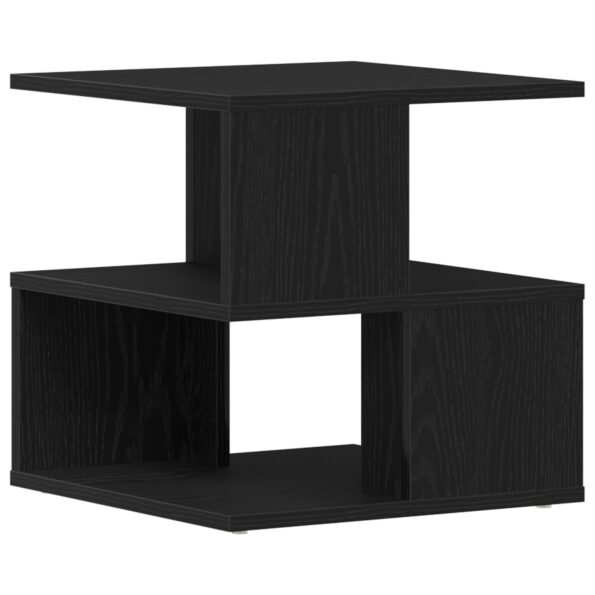 862605_2.jpg vidaXL Bočná tabuľa Čierny Dub 40x40x40 cm z inžinierskeho dreva – Obrázok 2