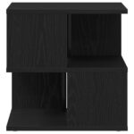 vidaXL Bočná tabuľa Čierny Dub 40x40x40 cm z inžinierskeho dreva – Obrázok 6