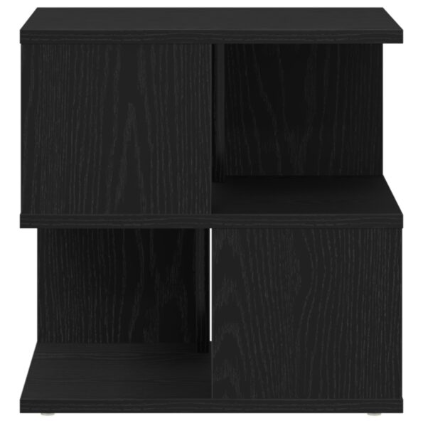 862605_6.jpg vidaXL Bočná tabuľa Čierny Dub 40x40x40 cm z inžinierskeho dreva – Obrázok 6