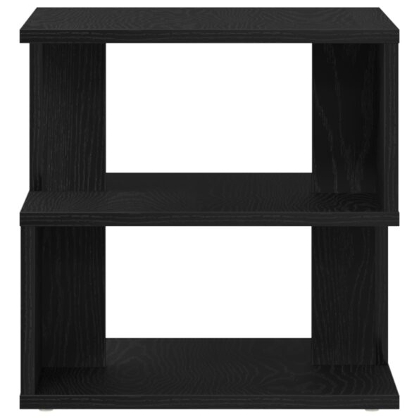 862605_7.jpg vidaXL Bočná tabuľa Čierny Dub 40x40x40 cm z inžinierskeho dreva – Obrázok 7