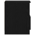 vidaXL Nočný stolík Čierny dub 40 x 40 x 50 cm Kompozitné drevo – Obrázok 7