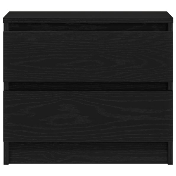 862612_8.jpg vidaXL Nočné stolíky 2 kusy Čierna Dub 50x40x43,5 cm Zložené drevo – Obrázok 8