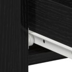 vidaXL Nočné stolíky 2 ks Čierne Dub 40x35x62,5 cm Z drevených kompozitov – Obrázok 11
