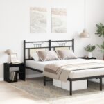 vidaXL Nočné stolíky 2 ks Čierne Duba 40x30x40 cm Kompozitné drevo – Obrázok 4