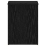 vidaXL Nočné stolíky 2 ks Čierne Duba 40x30x40 cm Kompozitné drevo – Obrázok 8