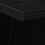 vidaXL Nočný stolík Čierny Dub 35x35x55 cm Zložené drevo – Obrázok 8