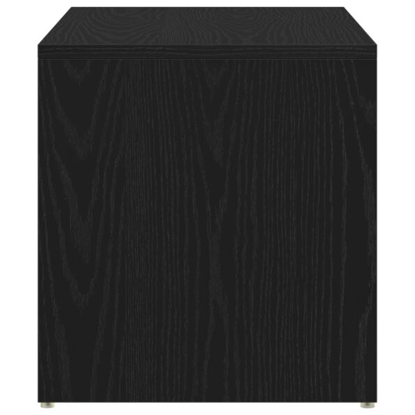 vidaXL Bočný stôl čierny dub 59x36x38 cm z kompozitného dreva – Obrázok 7