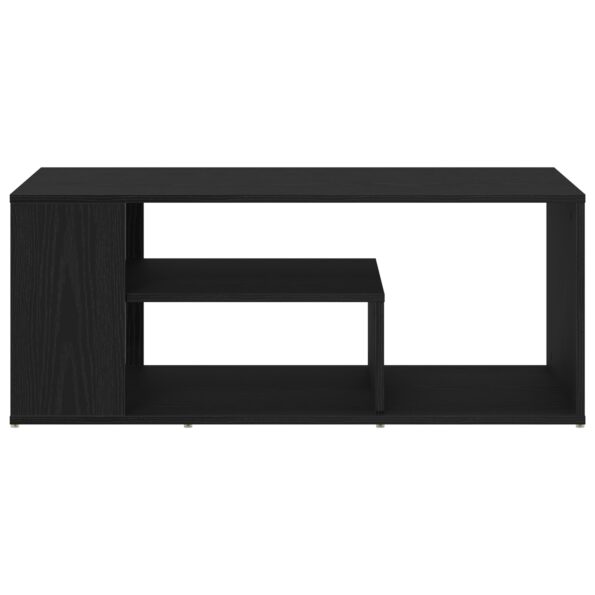 vidaXL Konferenčný stolík Čierne Dub 100x50x40 cm Kompozitné drevo – Obrázok 6