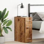 vidaXL Lekársky kabinet Stará drevovina 20x45,5x60 cm z inžinierskeho dreva