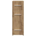 vidaXL Lekárenská skrinka dub artisan 20 x 45,5 x 60 cm – Obrázok 6