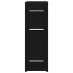 vidaXL Lekárenská Skrinka Čierny Dub 20x45,5x60 cm Zložené Drevo – Obrázok 5