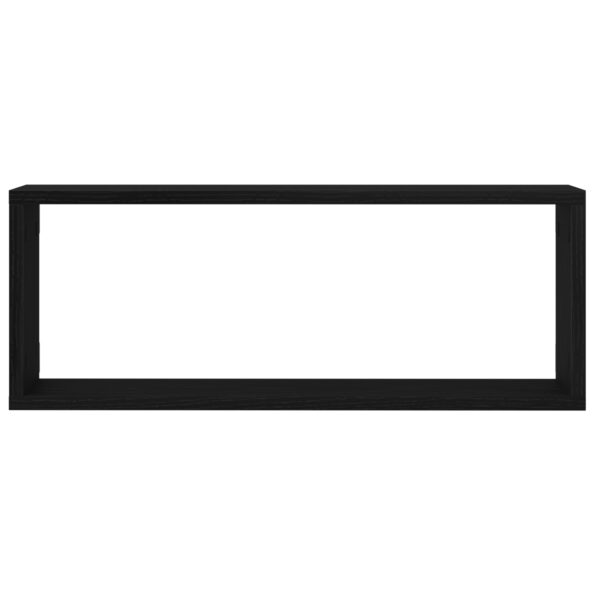 vidaXL Poličky 2 kusy Čierny Dub 60x15x23 cm Vyrobené z inžinierskeho dreva – Obrázok 7