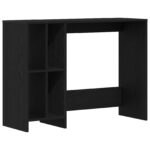 vidaXL Stôl Čierny Dub 102,5x35x75 cm – Obrázok 2