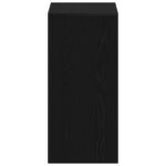 vidaXL Stôl Čierny Dub 102,5x35x75 cm – Obrázok 7