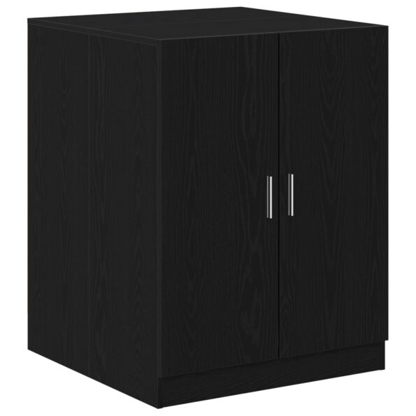 862667_2.jpg vidaXL Skrinka na práčku Čierny dub 70,5x71,5x91,5 cm z kompozitného dreva – Obrázok 2