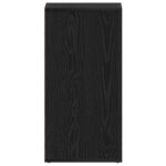 vidaXL Dve skriňe na topánky Čierny dub 32x35x70 cm Z kompozitného dreva – Obrázok 9