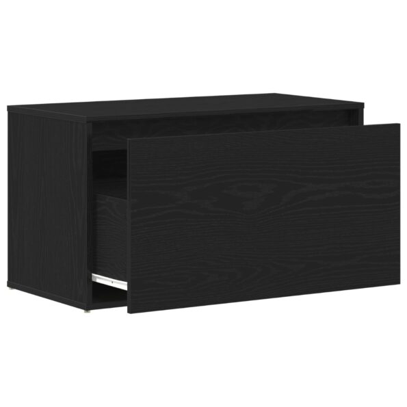 862701_5.jpg vidaXL lavička na sedenie, čierna dub, 80x40x45 cm, z kompozitného dreva – Obrázok 5