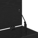 vidaXL Lavica do chodby v čiernom dubovom vzhľade 60x30x45 cm, z kompozitného dreva – Obrázok 9