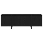 vidaXL TV skrinka čierna dub 120x30x40,5 cm z inžinierskeho dreva – Obrázok 7