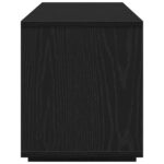 vidaXL TV skrinka čierna dub 120x30x40,5 cm z inžinierskeho dreva – Obrázok 8
