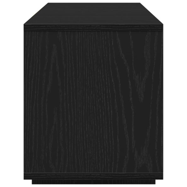 vidaXL TV skrinka čierna dub 120x30x40,5 cm z inžinierskeho dreva – Obrázok 8