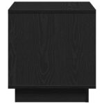 vidaXL Konferenčný stolík Čierna Dub 40x40x43 cm Kompozitné drevo – Obrázok 7