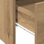 vidaXL Konferenčný stolík - Artizan Dub - 102x55x43.5 cm - Vyrobený z inžinierskeho dreva – Obrázok 9