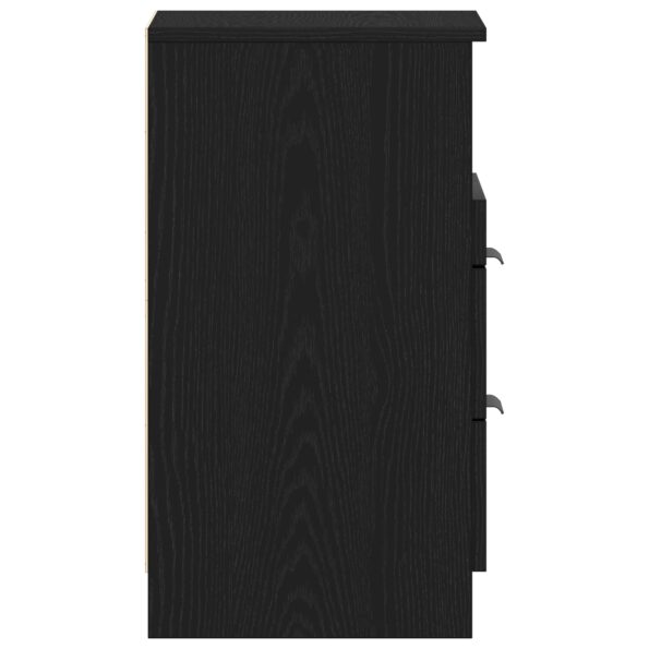 862742_8.jpg vidaXL Nočné stolíky 2 ks Čierne Dub 40x35x65 cm Kompozitné drevo – Obrázok 8