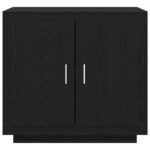 vidaXL Komoda Čierny Dub 80x40x75 cm Kompozitné drevo – Obrázok 6