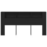 vidaXL Hlavová skrinka Čierny Dub 200x18,5x104,5 cm – Obrázok 5