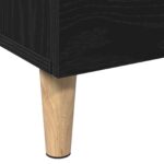 vidaXL Highboard Čierny dub 70 x 31 x 115 cm Kompozitné drevo – Obrázok 10