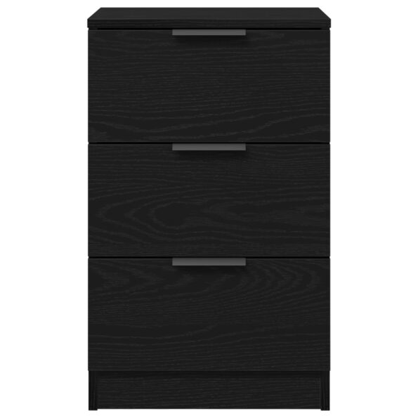 vidaXL Čierny dub Nočný stolík - 40x65x65 cm – Obrázok 7
